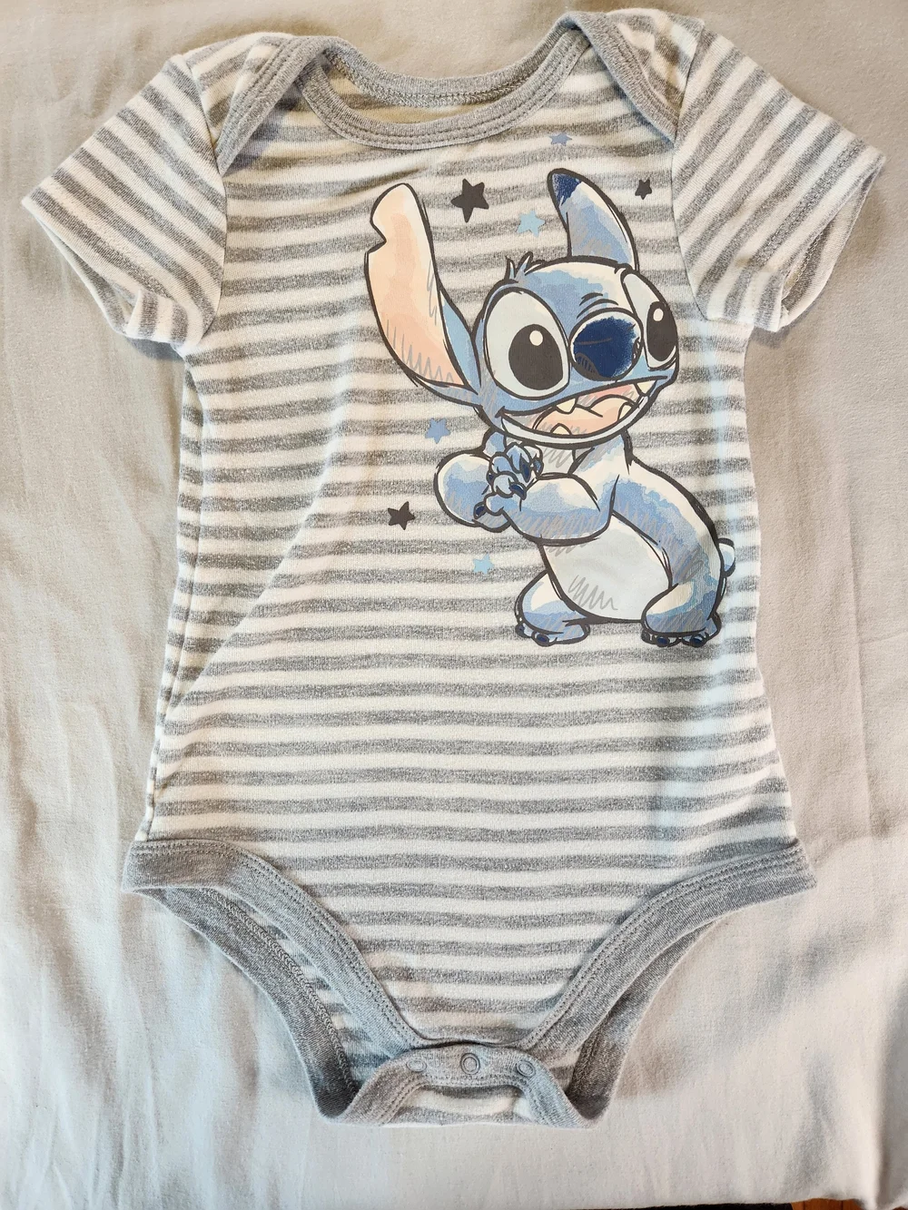Disney Baby Cotton Knit Short Sleeve One Piece Outfits Size 12M Set Of 7